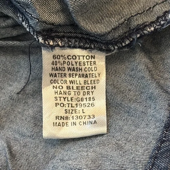 Umgee USA Women’s Size L Sundress Blue Off-Shoulder Ruffled Mini Flutter Sleeve - Picture 10 of 11